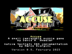 Accuse - C64