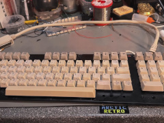 Arctic retro - C128D toetsenbordrestauratie