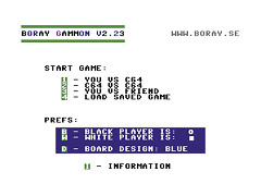 Boray Gammon - C64