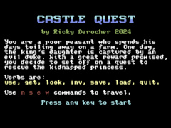 Castle Quest - C64