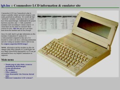 Commodore LCD emulator