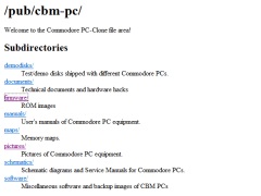 FTP archive for Commodore PC's