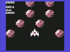 Galaxian: Return of Compressed Poo-Balls - C64