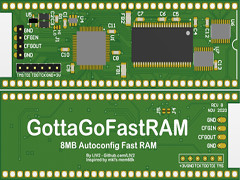GottaGoFastRAM 8MB - A500/A1000/A2000/CDTV