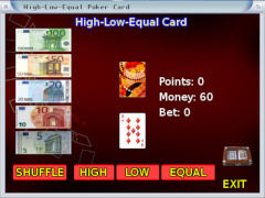 High-Low-Equal Poker - AROS