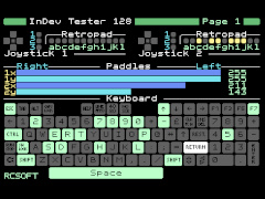InDev tester - C64/C128