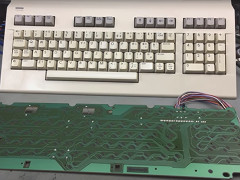 Jan Beta - C128 keyboard repair