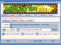 MPlayer-GUI v1.61 - AmigaOS4