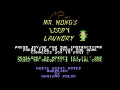 Mr. Wong's Loopy Laundry - C64