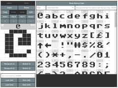 PixelCoder - Monochrome pixel font editor