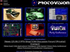 Protovision - web shop