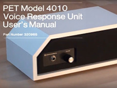 Rob Clarke - PET 4010 Voice Response Unit