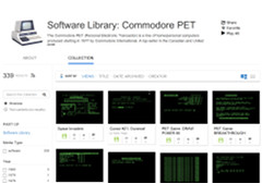 Software Library: Commodore PET