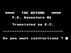 The Beyond - C64