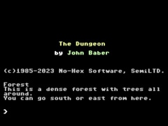 The Dungeon 2023 - C64