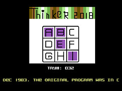 Thinker 2018 - C64