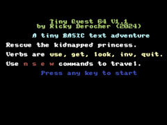 Tiny Quest - C64