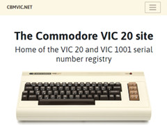 VIC 20 & VIC 1001 registry