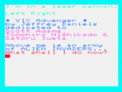 VIC Advenger - VIC20
