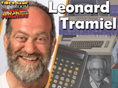 Video Game Newsroom Time Machine - Leonard Tramiel