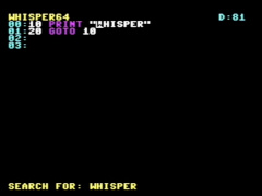 Whisper64 - C64