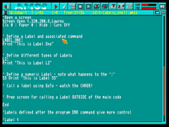 Yawning Angel Retro - Labels