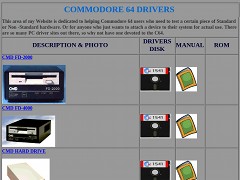 Commodore 64 drivers